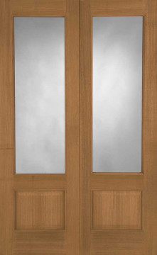 Image of Chiswick Glazed Oak Interior Door Pair