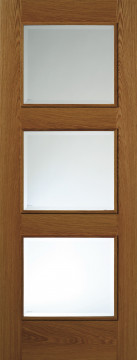 Image of R3 3V RM Glazed Oak Interior Door
