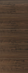 Lara Grooved Walnut Flush FD30 Door