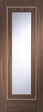 Image of Varese Glazed Walnut Flush Door