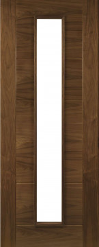 Image of Sevillia 1 Glazed Walnut FD30 Door