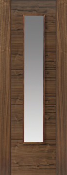 Image of Emral Glazed Walnut Door
