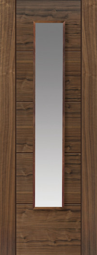 Emral Glazed Walnut Door image