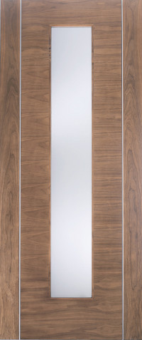 Alcaraz Glazed Walnut Flush Door image