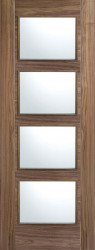WALNUT VANCOUVER GLAZED 4L FD30 Pre-finished Grooved 