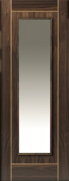 Image of Valcor Glazed Walnut Door