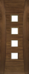 PAMPLONA 4L GLAZED WALNUT Pre-finished 