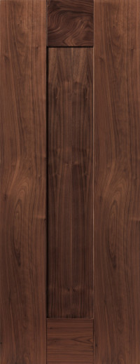 Axis Panelled Walnut FD30 Door image