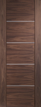 Image of Portici Walnut Flush Door