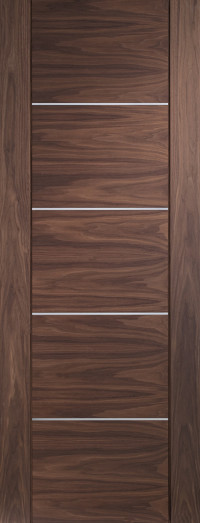 Portici Walnut Flush FD30 Door image