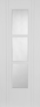 Image of White Primed Capri 3 Light Glazed