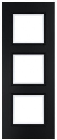 TRINITY GLAZED PREFINISHED BLACK image