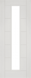 SEVILLE GLAZED FD30 WHITE PRIMED